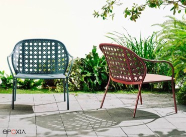 Fauteuils outdoor Brise par Gervasoni