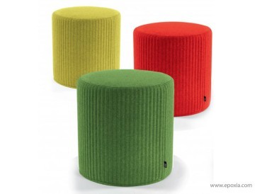 Poufs BuzziSpot en feutre 3D