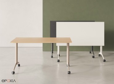 Tables rabattables et juxtaposables Carma par Akaba
