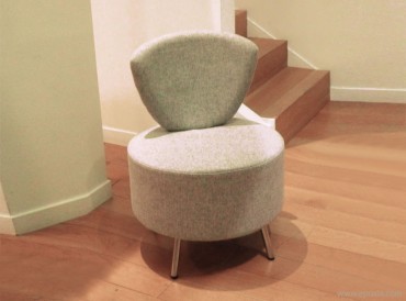 Petit fauteuil tissu Bulle