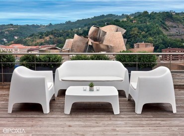 Collection outdoor Solid avec option coussins amovibles