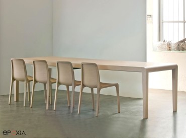 Table extensible Exteso chêne blanchi