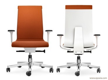 Fauteuils de travail orange Pyla Tech