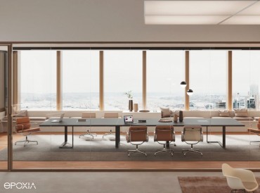 Très grande table de réunion Archimède