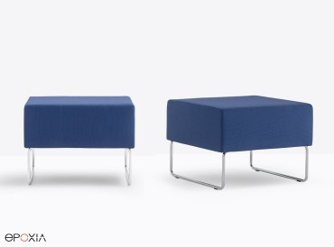 Pouf carré Host par Pedrali