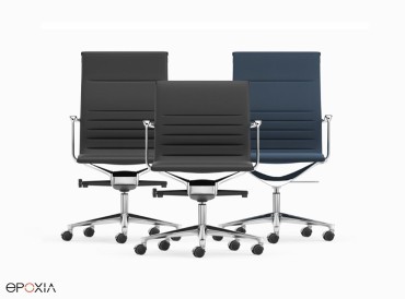 Collection de fauteuils Direction Una Management, mécanique oscillante