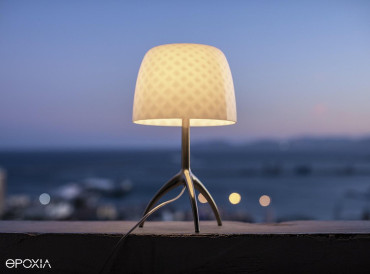 Lampe de table design pastille Lumière 30th 
