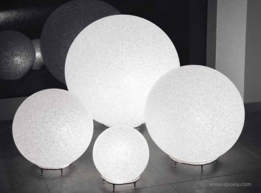 Lampes IceGlobe de différents diamètres