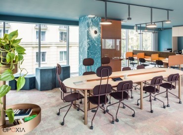 Fauteuils de réunion sur roulette New School