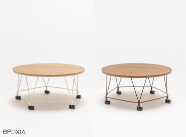 Tables basses sur roulettes Pental de MDD