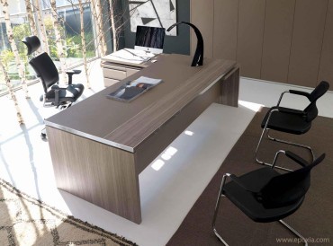 Bureau avec extension latérale Athos