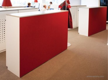 Ecrans acoustiques BuzziBack rouge