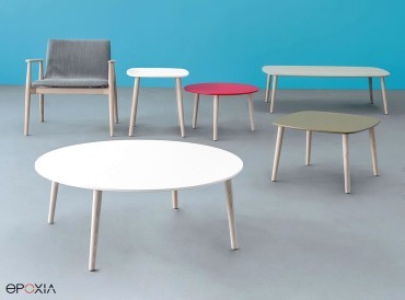Tables basses pieds bois Malmo