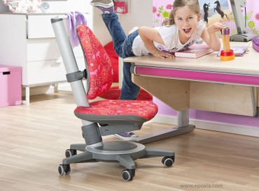 Chaise de bureau enfant Maximo tissu Wonderland