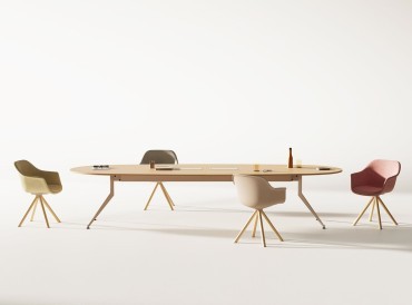 Collection de tables de réunion design Usoa