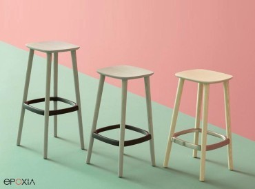 Tabouret en bois Babila