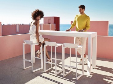 Tabouret outdoor Wall Street de Vondom