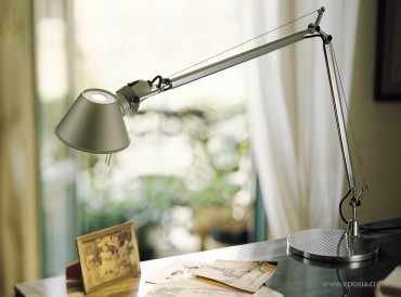 Lampe de bureau Tolomeo aluminium