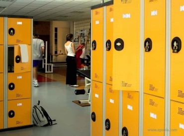 Vestiaires multicasiers coloris jaune