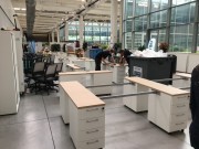 Chantier de montage sur opération 40 postes de travail