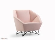 Fauteuil zones d'attente 3angle