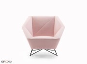 Fauteuil 3angle par Prostoria
