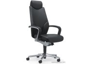 Fauteuil de direction en cuir Giroflex 64