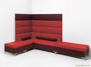 Banquette de collectivité Abaca