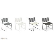 Chaises Aero pour terrasses