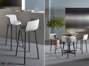 3 hauteurs disponibles pour le tabouret Xoko