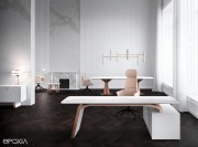 Bureau de direction bois Métar