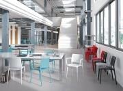 Chaises et fauteuils empilables C38