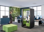 Cabine de travail HushHybrid avec écran