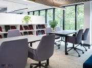 Fauteuils de bureau pivotant Alba, dosseir medium