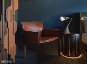 Cloison de séparation Ro, Cuir Pleine Fleur ou Contract