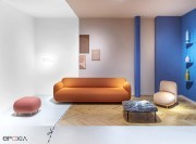 Sofa 3 places Buddy 219