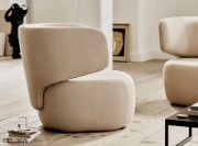Fauteuil d'attente Basel par Softline