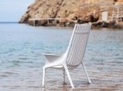 Fauteuil Lounge Ibiza, fabrication éco-intelligente à partir de plastique recyclé de Méditerranée