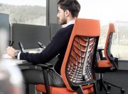 Fauteuil ergonomique Joyce, structure noire