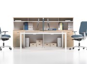 Ensemble niche, caisson et desserte