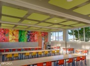 Panneaux acoustiques suspendus ECOcloud carrés