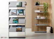 Présentoir pour brochures ou étagère Flexxible Large