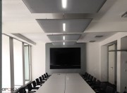 Luminaire acoustique Oversize Lux, gamme Snowsound