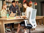 Siège de travail To-Sync structure design polypro blanc
