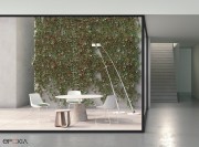 Table Rock, structure en ciment naturel
