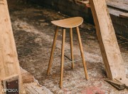 Tabouret Coma Wood,