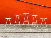Tabourets de bar Coma 4L, toutes hauteurs