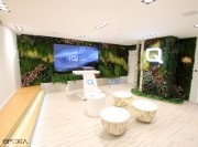 Installation et habillage avec le jardin vertical Nay