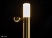 Applique murale ISP, tube lumineux en polycarbonate qui coulisse pour varier l'intensité