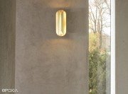 Rosalie est une applique composée de plaques d'aluminium anodisé